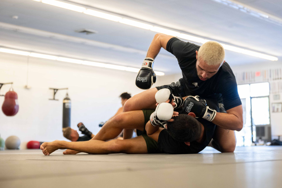 Mixed martial arts training at Tillis